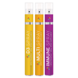 Family Wellness Oral Spray Supplement Kit (Set of 3 Oral Sprays)