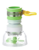 360 Degree Rotatable Water Saving Tap for Kitchen Faucet Aerator Diffuser Faucet Nozzle Filter (green with filter)