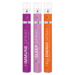 Travel Well Oral Spray Supplement Kit (Set of 3 Oral Sprays)
