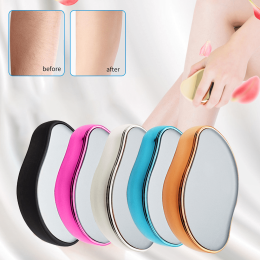 Crystal Hair Remover Painless Mini Magic Epilator Glass Shaver for Legs Arms Back Body Beauty Gifts for Relatives and Friends