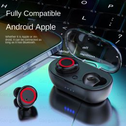 2022 NEW Y50 Pro TWS Bluetooth Headphones 5.0 Wireless Headset Waterproof Deep Bass Earbuds Sport Earphones True Wireless Stereo