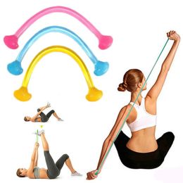 Yoga Pilates Elastic Pull Rope Gym Fitness Workout Silicone Resistance Band