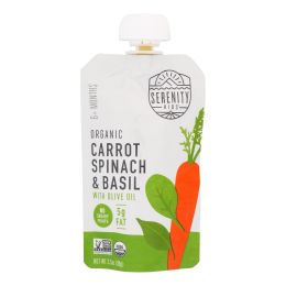 Serenity Kids - Pouch Cart/spin/basil - Case of 6-3.5 OZ