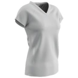 Champro SPIKE Ladies Volleyball Jersey White White Large